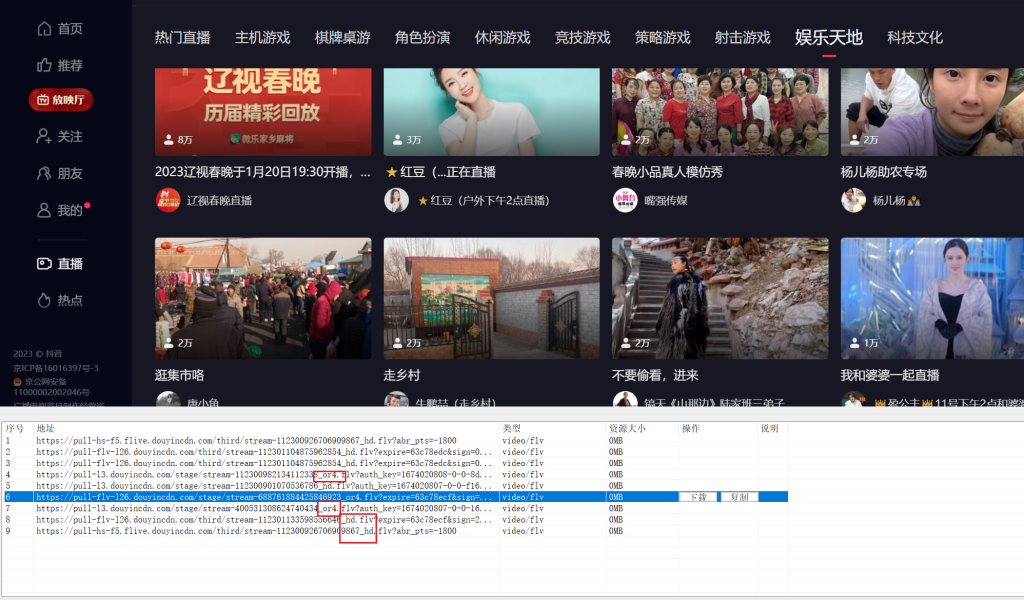 进入抖音官网操作截图