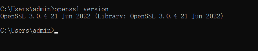 安装openssl操作截图
